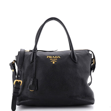 Prada Dual Strap Zip Tote Vitello Daino Medium