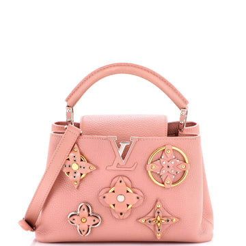 Louis Vuitton Capucines Bag Leather with Embellished Detail BB