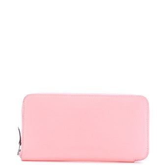 Hermes Azap Zip Around Wallet Silk'in Epsom Long