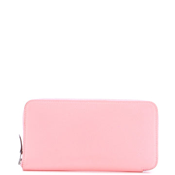 Hermes Azap Zip Around Wallet Silk'in Epsom Long