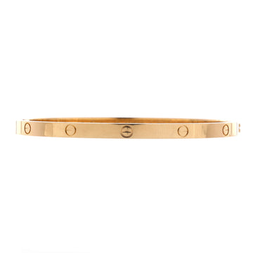 Cartier Love Bracelet 18K Yellow Gold Small