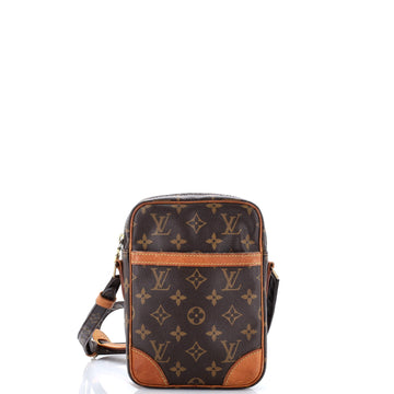 Louis Vuitton Danube Handbag Monogram Canvas Mini