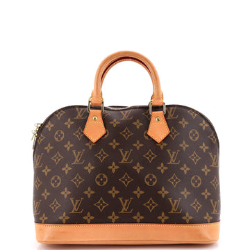 Louis Vuitton Vintage Alma Handbag Monogram Canvas PM