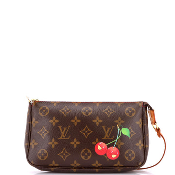 Louis Vuitton Pochette Accessoires Limited Edition Monogram Cerises