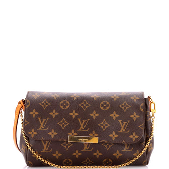 Louis Vuitton Favorite Handbag Monogram Canvas MM