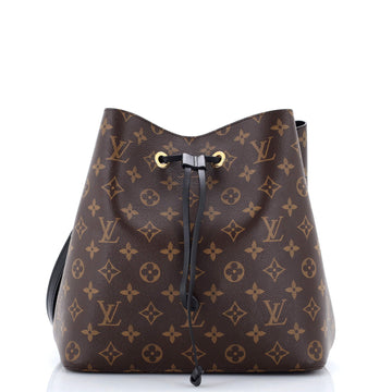 Louis Vuitton NeoNoe Handbag Monogram Canvas with Leather MM