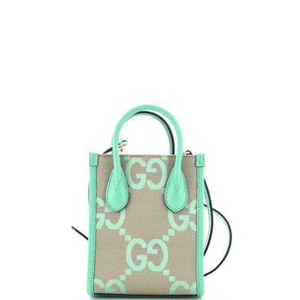 Gucci Vertical Tote Jumbo GG Canvas Mini