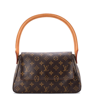 Louis Vuitton Looping Handbag Monogram Canvas Mini