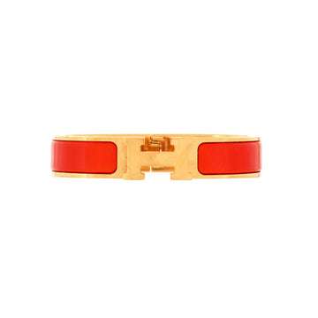 Hermes Clic H Bracelet Enamel Narrow