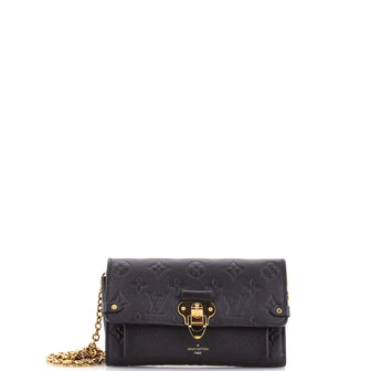 Louis Vuitton Vavin Chain Wallet Monogram Empreinte Leather