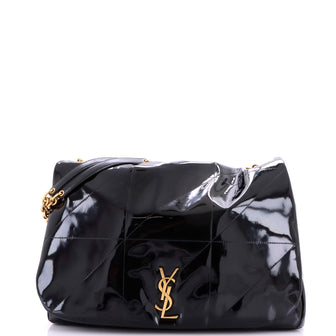 Saint Laurent Jamie 4.3 Shoulder Bag Quilted Patent Large