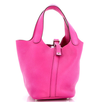 Hermes Picotin Lock Bag Clemence PM