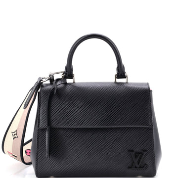 Louis Vuitton Cluny Top Handle Bag Epi Leather Mini