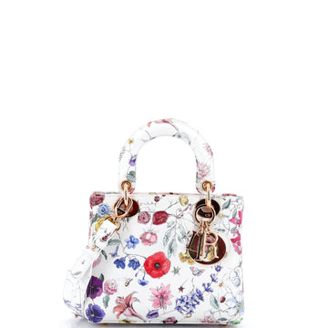 Christian Dior My ABCDior Lady Dior Bag Printed Leather Small