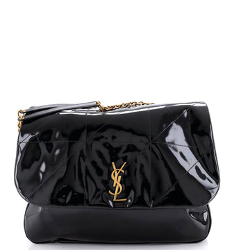 Saint Laurent Jamie 4.3 Shoulder Bag Quilted Patent Large