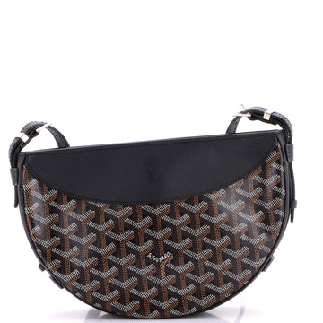 Goyard Hirondelle Shoulder Bag Coated Canvas and Leather