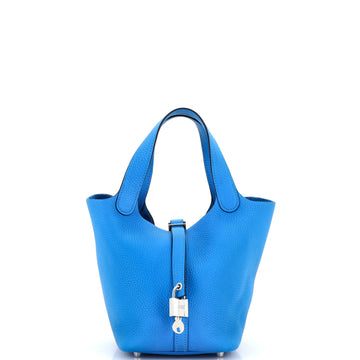 Hermes Picotin Lock Bag Clemence PM