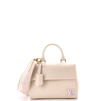 Louis Vuitton Cluny Top Handle Bag Epi Leather Mini