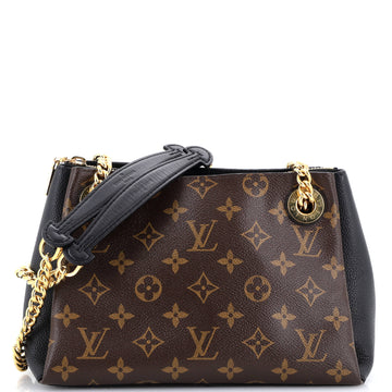 Louis Vuitton Surene Handbag Monogram Canvas with Leather BB
