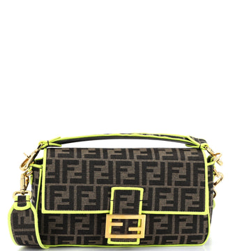Fendi Baguette NM Bag Zucca Canvas Medium