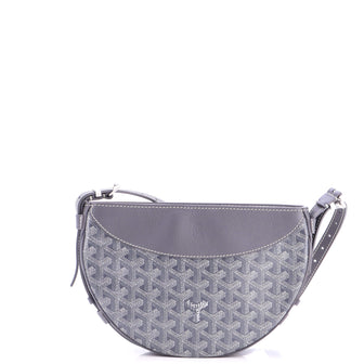 Goyard Hirondelle Shoulder Bag Coated Canvas and Leather