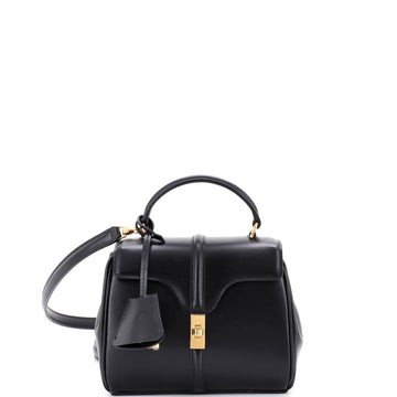 Celine 16 Top Handle Bag Smooth Calfskin Mini