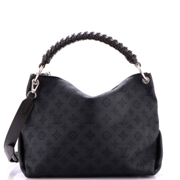 Louis Vuitton Braided Handle Beaubourg Hobo Mahina Leather MM
