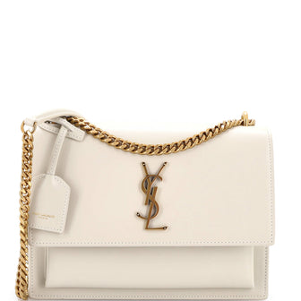 Saint Laurent Sunset Crossbody Bag Leather Medium