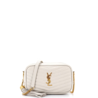 Saint Laurent Lou Camera Bag Matelasse Chevron Leather Mini