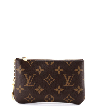 Louis Vuitton Key Pouch Monogram Canvas Small