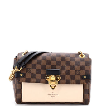 Louis Vuitton Vavin Handbag Damier with Leather PM