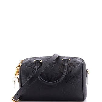 Louis Vuitton Speedy Bandouliere Bag Monogram Empreinte Giant 20