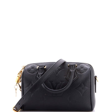 Louis Vuitton Speedy Bandouliere Bag Monogram Empreinte Giant 20