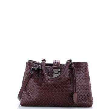 Bottega Veneta Roma Bag Intrecciato Nappa Small