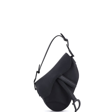 Christian Dior Ultra Matte Saddle Handbag Leather Mini