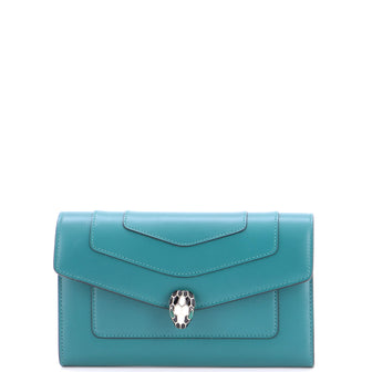Bvlgari Serpenti Forever Wallet Leather