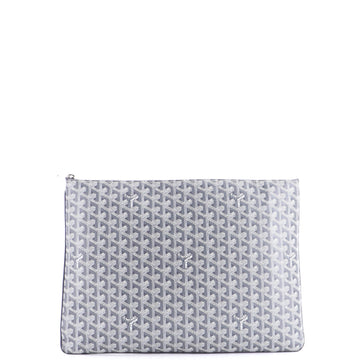Goyard Senat Zip Pouch Coated Canvas GM