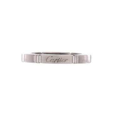 Cartier Maillon Panthere Band Ring 18K White Gold