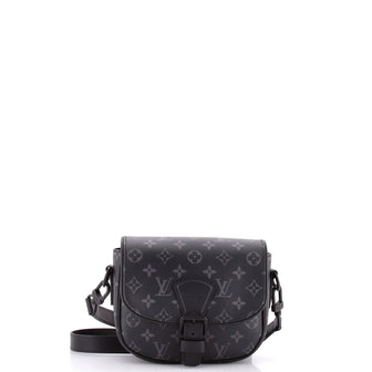 Louis Vuitton Montsouris Messenger Bag Monogram Eclipse Canvas PM