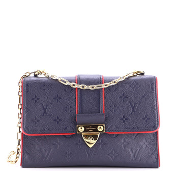 Louis Vuitton Saint Sulpice Handbag Monogram Empreinte Leather PM