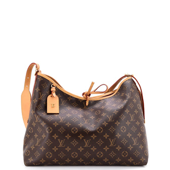Louis Vuitton CarryAll Hobo Monogram Canvas MM