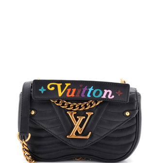 Louis Vuitton New Wave Chain Bag Quilted Leather PM