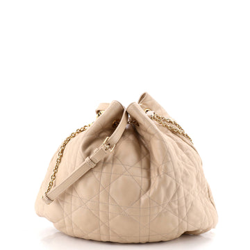 Christian Dior Ammi Supple Bag Macrocannage Quilt Lambskin Large