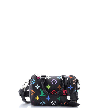 Louis Vuitton x Takashi Murakami Speedy Bandouliere NM Bag Monogram Multicolor Nano