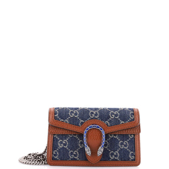 Gucci Dionysus Bag GG Denim Super Mini