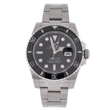 Rolex Oyster Perpetual Submariner Date Automatic Watch Stainless Steel and Cerachrom 40
