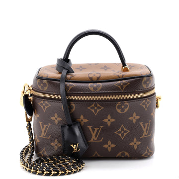 Louis Vuitton Vanity Handbag Reverse Monogram Canvas PM