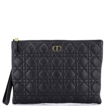 Christian Dior Caro Daily Pouch Cannage Quilt Calfskin