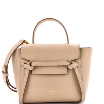 Celine Belt Bag Textured Leather Pico