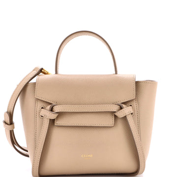 Celine Belt Bag Textured Leather Pico